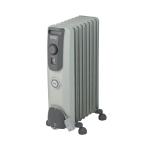 【中古】DeLonghi (デロンギ) オイルヒーター RHJ10F0812-SG 約幅245×奥行420×高さ640