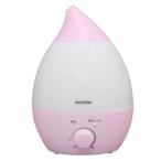 【中古】アイリスオーヤマ 加湿器 卓上 アロマ 大容量 超音波 しずく型 加湿量280ml/h タンク容量約2.8L