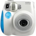 【中古】FUJIFILM instax mini7Sチェキ ブルー