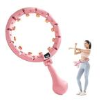 IRCOLVE フラフープ 進化系 スマートフラフープ 人気 ダイエット 組み立てと分解が簡単 14ノット 落ちないフラフープ フィットネスフー