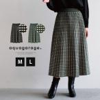 ニットスカート ボトムス レディース 秋 冬 M L 総柄 フレアスカート ミドル丈 ミディアム丈 ミディ丈 ミモレ丈 ひざ下丈 膝下丈