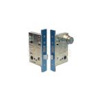 MIWA　Ｕ９LA-2・CS　（バックセット：31・38・51・64mm）扉厚33〜41mm　シルバー色（ＳＴ）　　錠ケース＋Ｕ９シリンダー【在庫品】