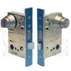 MIWA　Ｕ９ＬＡー１.CS　BS31・38・51・64mm　厚33〜41mmステンレスヘアーライン（ＳＴ）錠ケース＋Ｕ９シリンダー＋サムターン付【在庫品】