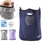 ランニング 通気性メッシュ フェイスマスク　フェイスカバー  　ランニングマスク 　スポーツマスク　ジョギング 紫外線対策　日焼け防止　レディース　メンズ