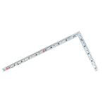 シンワ測定 曲尺 同厚 シルバー 1尺/30cm 併用目盛 10649