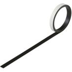 粘着マグネット（強磁力タイプ） 10mm幅×1m×1.2mm 裏テープ付 312110　日本緑十字