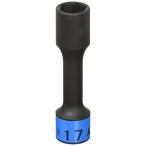 京都機械工具(KTC) インパクトレンチ用ホイールナットソケット 【12.7sq】 ロング薄肉 BP49-17