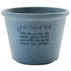  Hachiman .. eko pot / цветочный горшок . type 7 номер темно-синий [a-bru(Hachiman gardens:arbre)]