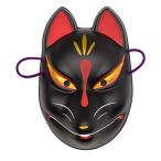 Party City.. маска чёрный .. поверхность чёрный 