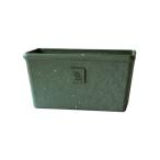  Hachiman .. eko посадочная машина / цветочный горшок угол широкий 240 зеленый [papie(Hachiman gardens:papier)]