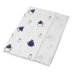 i Sam association хлопок 100% сделано в Японии марля банное полотенце пингвин рисунок 90×90cm