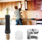 Yosoo зажим булавка мебель кулачковый замок соединительная муфта мебель подключение соединительная муфта винт застежка-молния пластик покрытие соединительная муфта . входить гайка . подключение делать уголь элемент сталь производства объединенный болт мебель ko