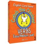 VERBS Easy/Medium Level Catch The Chicken 英語カードゲーム English Card Game 英語動詞フラ