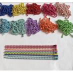  мяч цепь коннектор имеется серебряный 12cm ( многоцветный 100pc)