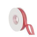 ITIsparkle tartan проверка лента ширина 16mm×22M шт рукоделие наряд упаковка ..... лента #250- красный 