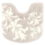 センコー NYNAS グラン トイレマット 約70×70cm グレージュ ラインストーン付き エレガント 35716