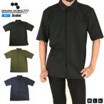  вязаный рубашка work shirt bokla Works BOKURAWORKS мужской 3369 стрейч вязаный ткань короткий рукав рубашка work shirt 2304 кошка pohs соответствует 