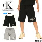 ショッピングカルバンクライン ハーフパンツ カルバンクライン CALVIN KLEIN メンズ 41VC222 スウェットハーフパンツ 2307 ショーツ おしゃれ