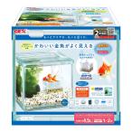 金魚元気 ぶくぶくクリア 200CUBE ジェックス ▼a ペット グッズ 観賞魚 クリアフレーム水槽 約4.5L GEX