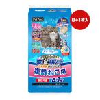 デオフリー システムトイレ用 強力炭消臭シート 複数ねこ用 8＋1枚入 ペットプロ ▼a ペット グッズ 猫 キャット クエン酸 銀イオン 各社共通 PetPro