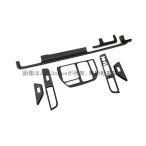 新型 ステップワゴン エアー スパーダ RP6 RP7 RP8専用パーツ インテリアパネル 内装ガーニッシュ カスタムパーツ セット（黒木目調）