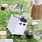 キャリーカート 折りたたみ 保冷バッグ付き 28L 4輪 軽量 買い物カート おしゃれ クーラーボックス キャスター付き ピクニック お花見 運動会