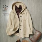 ウールコートレディースカシミアショ...