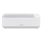 dretec ドリテック 超音波洗浄器 らくらく洗イッパー UC-508WT ホワイト メガネクリーナー 眼鏡 腕時計 指輪