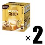 2 коробка Nescafenes Cafe Gold Blend Cafe Latte палочка кофе 100 шт. входит ×2 мгновенный кофе 