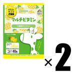2 шт Uni коврик li талон закуска . supplement ZOO мульти- витамин 40 шарик ×2chu Abu ru ананас способ тест питание пассажирский еда chu Abu ru планшет 