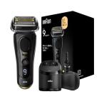 BRAUN ブラウン シリーズ9 電気シェーバー Sport+ アトリエブラック 9350cc 4枚刃 洗浄機モデル 海外対応