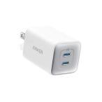 Anker アンカー 523 Charger Nano 3 47W ホワイト 急速充電器 折りたたみ式プラグ USB PD USB-C