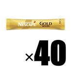 [ без коробки ./40 шт. комплект ]Nescafenes Cafe Gold Blend палочка черный 40шт.@ мгновенный кофе 