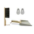 【在庫限り】【再入荷なし】 Andree Jardinアンドレジャルダン　MrMrsCLYNK　ダストパン、ハンドブラシ、フックのセット■ほうき ブ■