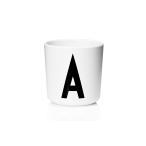 【在庫限り】【再入荷なし】 DESIGN LETTERSデザインレターズ　Arne Jacobsen アルネ ヤコブセン　メラミン製　パーソナルカップ（A〜M）