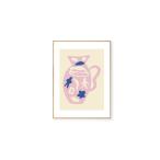 【在庫限り】【再入荷なし】THE POSTER CLUB × Lucrecia Rey Caro　ポスター/アートプリント　30×40cm　Amusant Vase