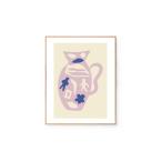 【在庫限り】【再入荷なし】THE POSTER CLUB × Lucrecia Rey Caro　ポスター/アートプリント　40×50cm　Amusant Vase