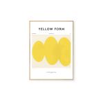 THE POSTER CLUB × Emma Lawrenson　ポスター/アートプリント　50×70cm　Yellow Form