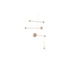 [ повторное поступление нерешительный ]KINETIC LEVI ручная работа украшение mobile Kid Natural# Северная Европа смешанные товары натуральное дерево производства натуральный living смешанные товары #