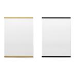 ruskeaルスケア　チーク無垢材のポスターハンガー　マグネット式　Lサイズ　50cm