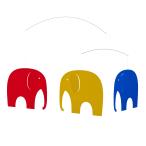  Северная Европа f Len ste do mobile Elephant Party 3 шт. слон животное FLENSTED mobiles модный интерьер смешанные товары младенец 