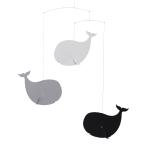  Северная Европа f Len ste do mobile Happy Whales кит серый шкала FLENSTED mobiles модный интерьер смешанные товары 