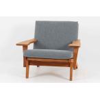 Hans J.Wegner( рукоятка s*J* Wegner ) GE370 одиночный диван дуб материал GETAMA/getama