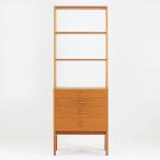  тонкий полка дуб ширина 60cm Швеция производства Северная Европа Vintage мебель место хранения мебель книжный шкаф из дерева шкаф 