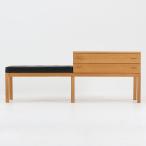 Froseke телефон bench Tema дуб × кожзаменитель ×meta reflet -seke Швеция производства Северная Европа Vintage мебель 