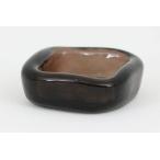 Plus Glashytta пепел tray / стекло произведение искусства квадратное 6cm # Северная Европа смешанные товары Vintage смешанные товары античный товар маленький #
