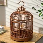 клетка для птиц Vintage style модный симпатичный retro style птица ... корзина большой птица маленький магазин маленькая птица bird клетка животное животное Brown 4-7