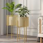  посадочная машина подставка стильный соты форма перфорирование обработка metal модный симпатичный стенд для вазы сад подставка горшок шт. люкс простой Gold 