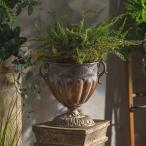 プランター カップ型 ヨーロッパ ヴィンテージ調 おしゃれ シャビー シック 壺型 トロフィー型 聖杯風 鉢 植木鉢 多肉植物 寄せ植え ガーデニング 屋内 屋外