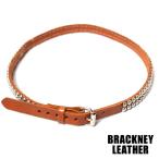 ショッピングスタッズ BRACKNEY LEATHER ブラッキーレザー 2ROWS 5/16DOTS BELT スタッズベルト クリックポスト対応商品